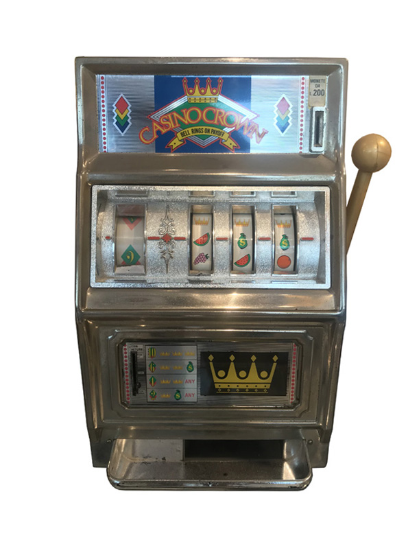 Slot machine Vintage del XX Secolo , Antiquariato. Opera originale e disponibile - Robertaebasta® Art Gallery opere d’arte esclusive.